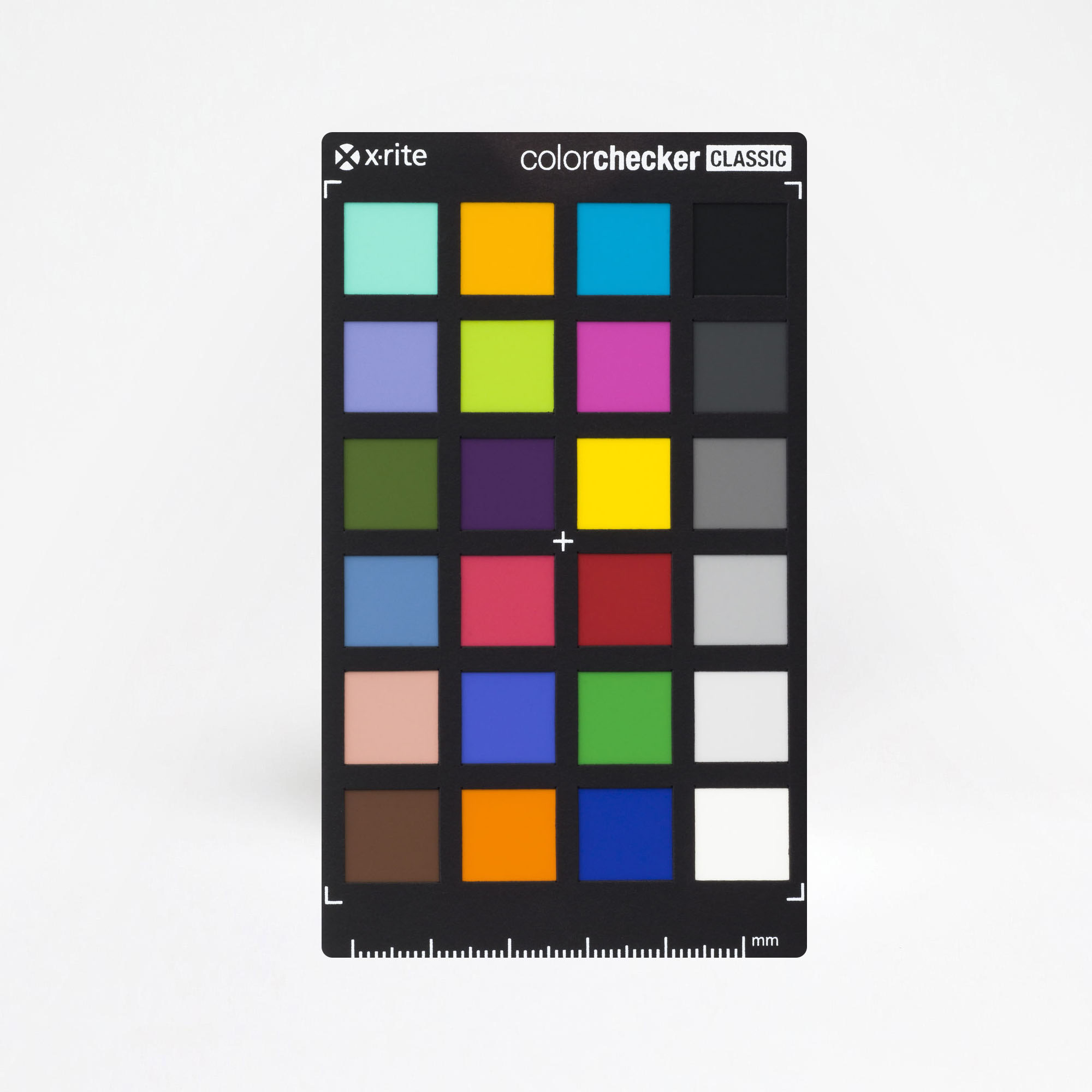 X-Rite ColorChecker Classic chart used for colour calibration in digital photography